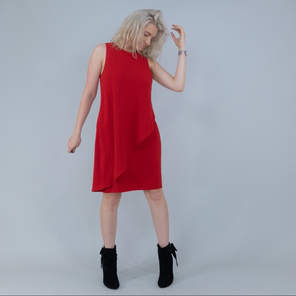 Ralph Lauren Red Dress - Picture 2 of 16